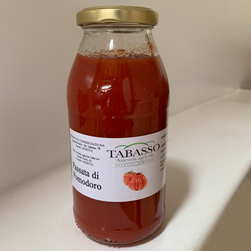 Passata Di Pomodoro 500gr Agricola Tabasso