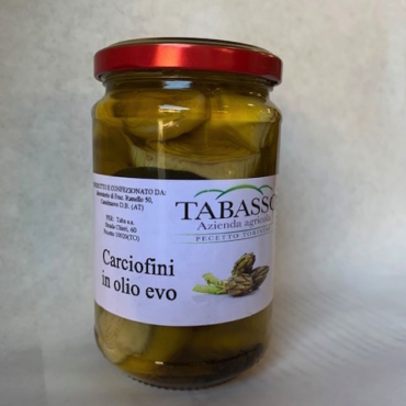 Carciofini in olio evo